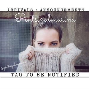 UPDATING My Tag List For Announcements & New Arrivals